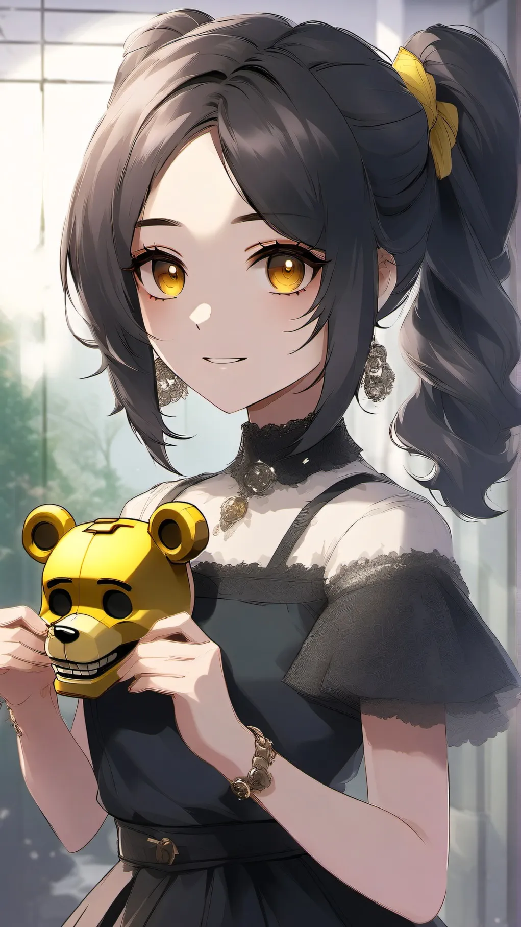 ai character: FNAF Cassidy background