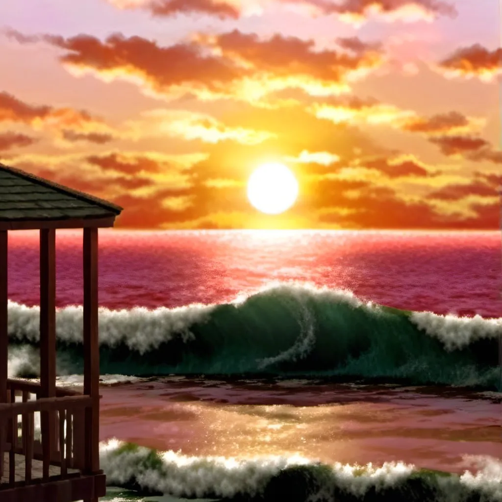 chat with ai character: Mha beach