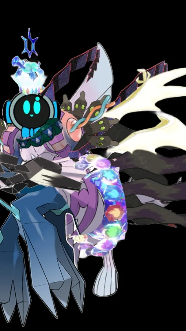 ai character: Omega Eternaflux L background