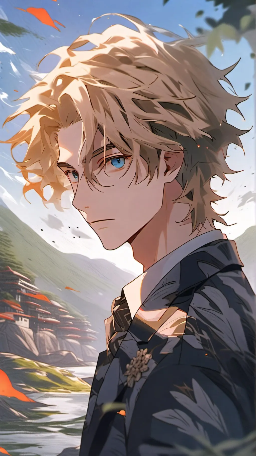 ai character: Max background