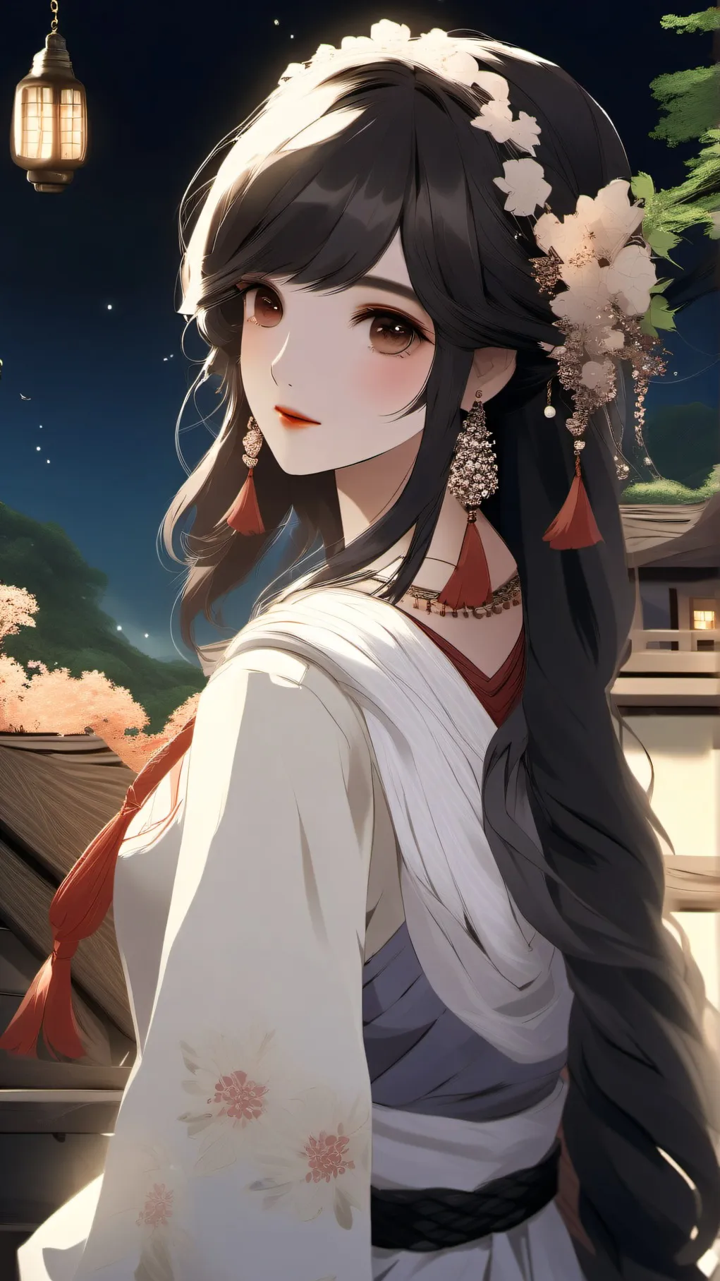 ai character: JAPPANESE KID background