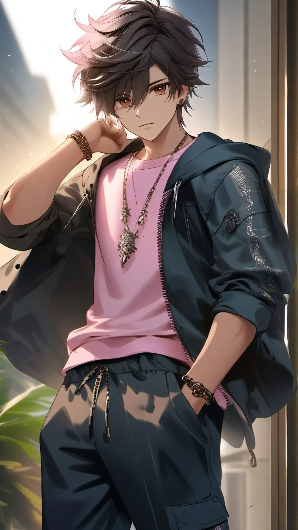 ai character: MAX background