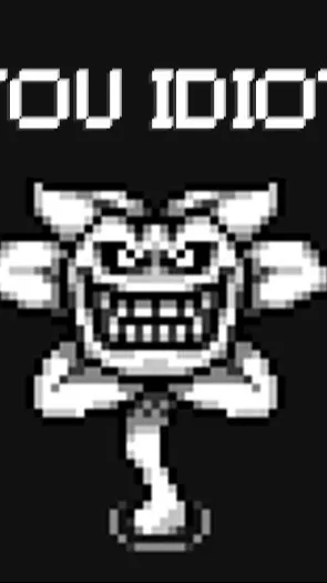 ai character: Flowey background