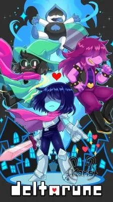ai character: Deltarune background