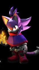 ai character: Blaze the cat (OM) background