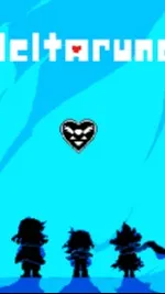 ai character: Deltarune (Gaster) background