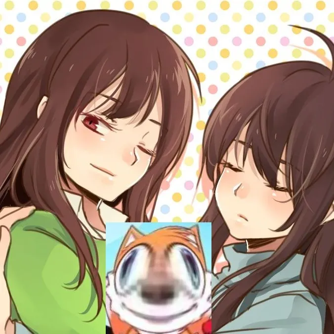 chat with ai character: Frisk~ y Chara~
