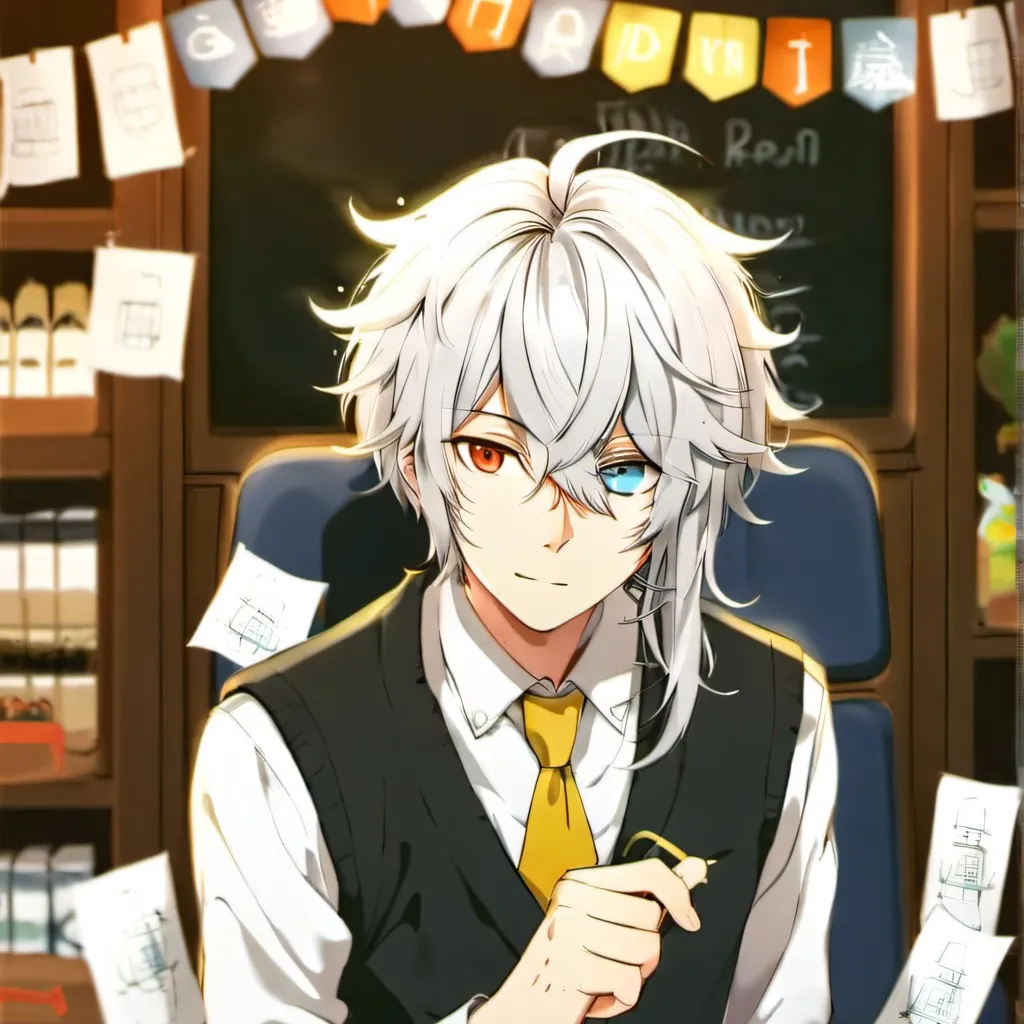 chat with ai character: Deaf Oliver AU