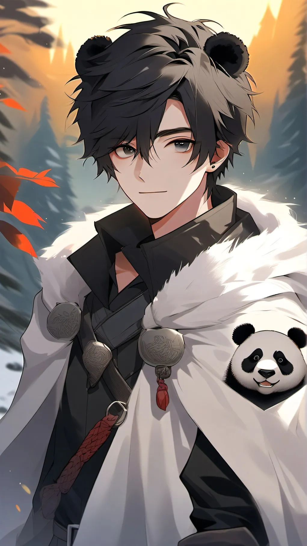 ai character: ✨🐼Pandaro🐼✨ background