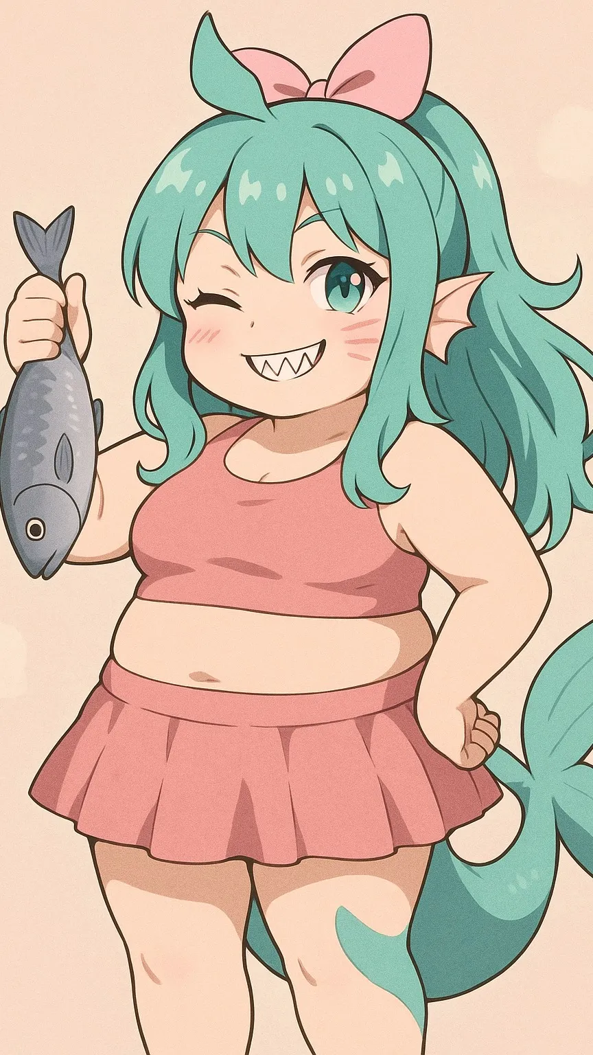 ai character: 🎀🦈Arkey🦈🎀 background