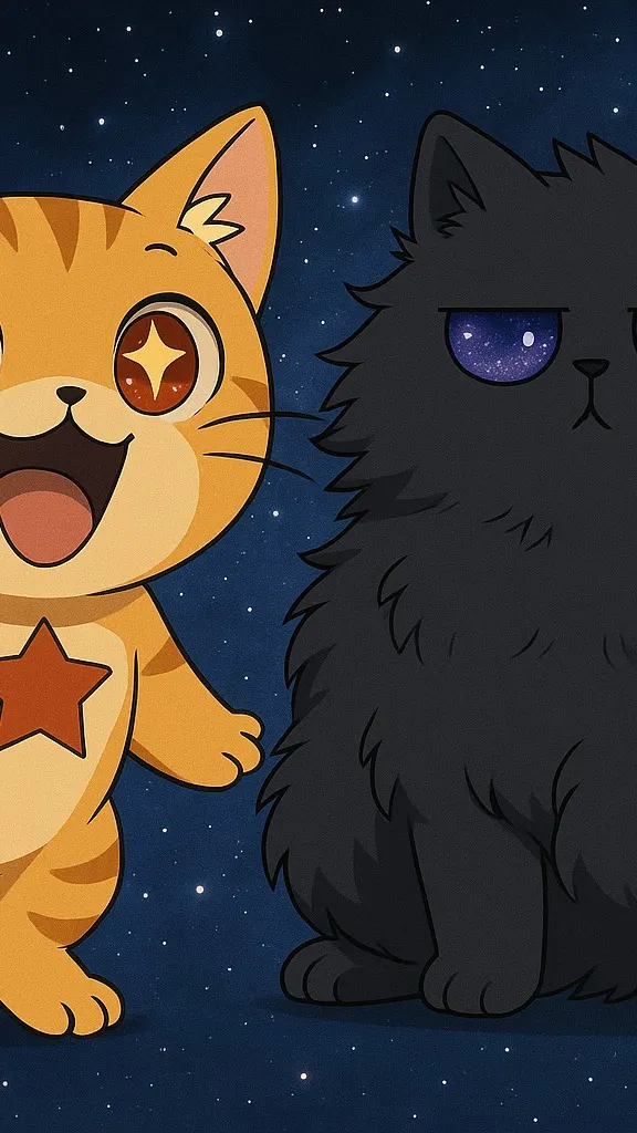 ai character: CometstarStardust⭐ background