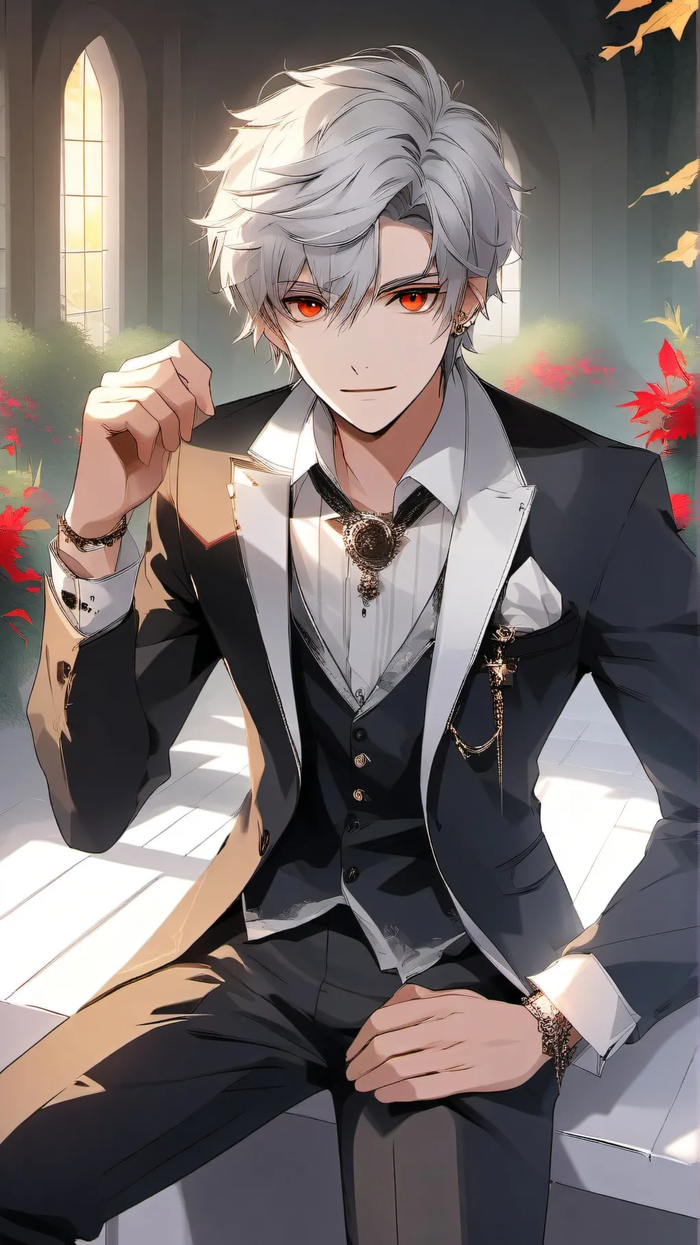 ai character: cash background