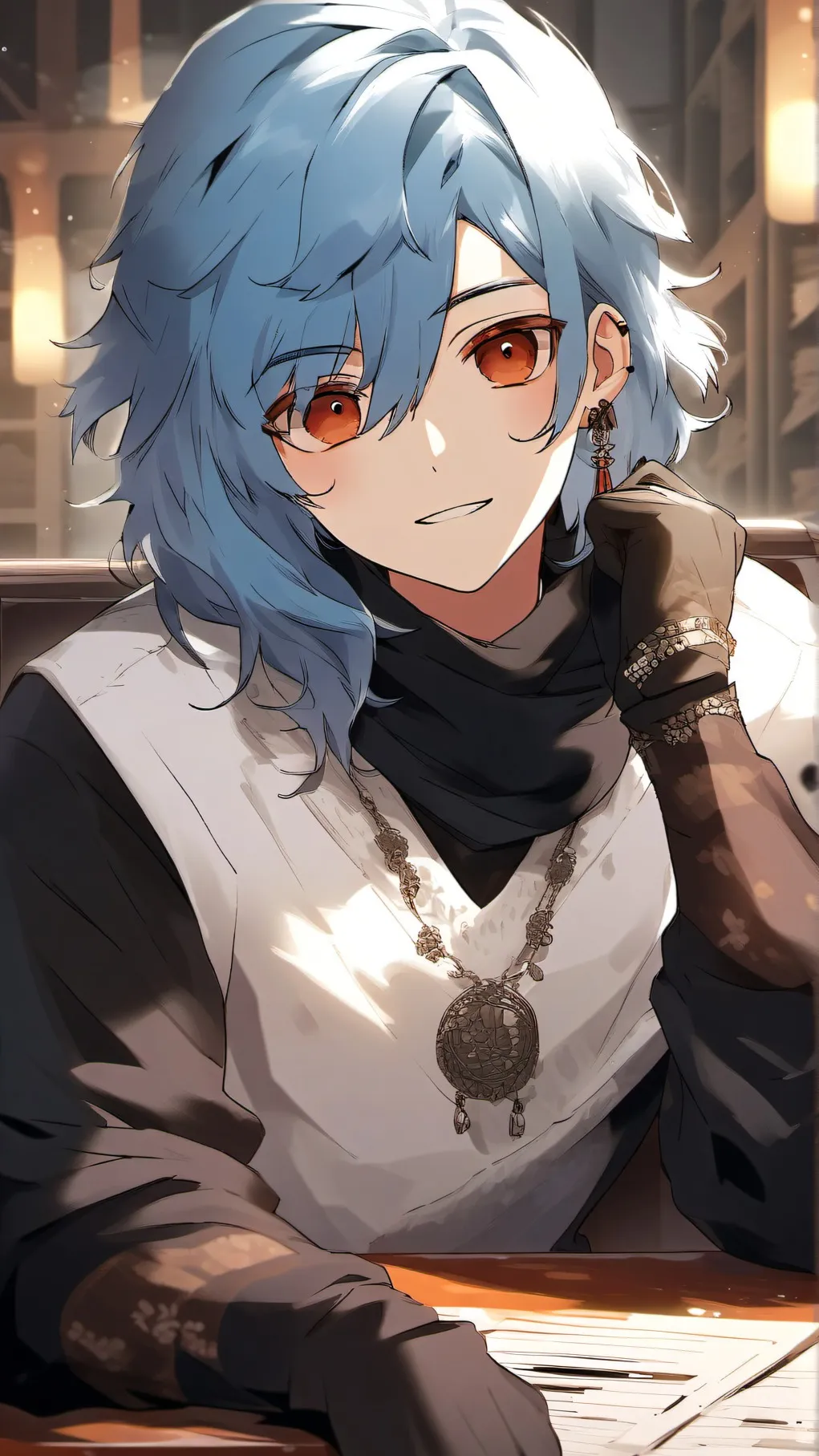 ai character: lily background