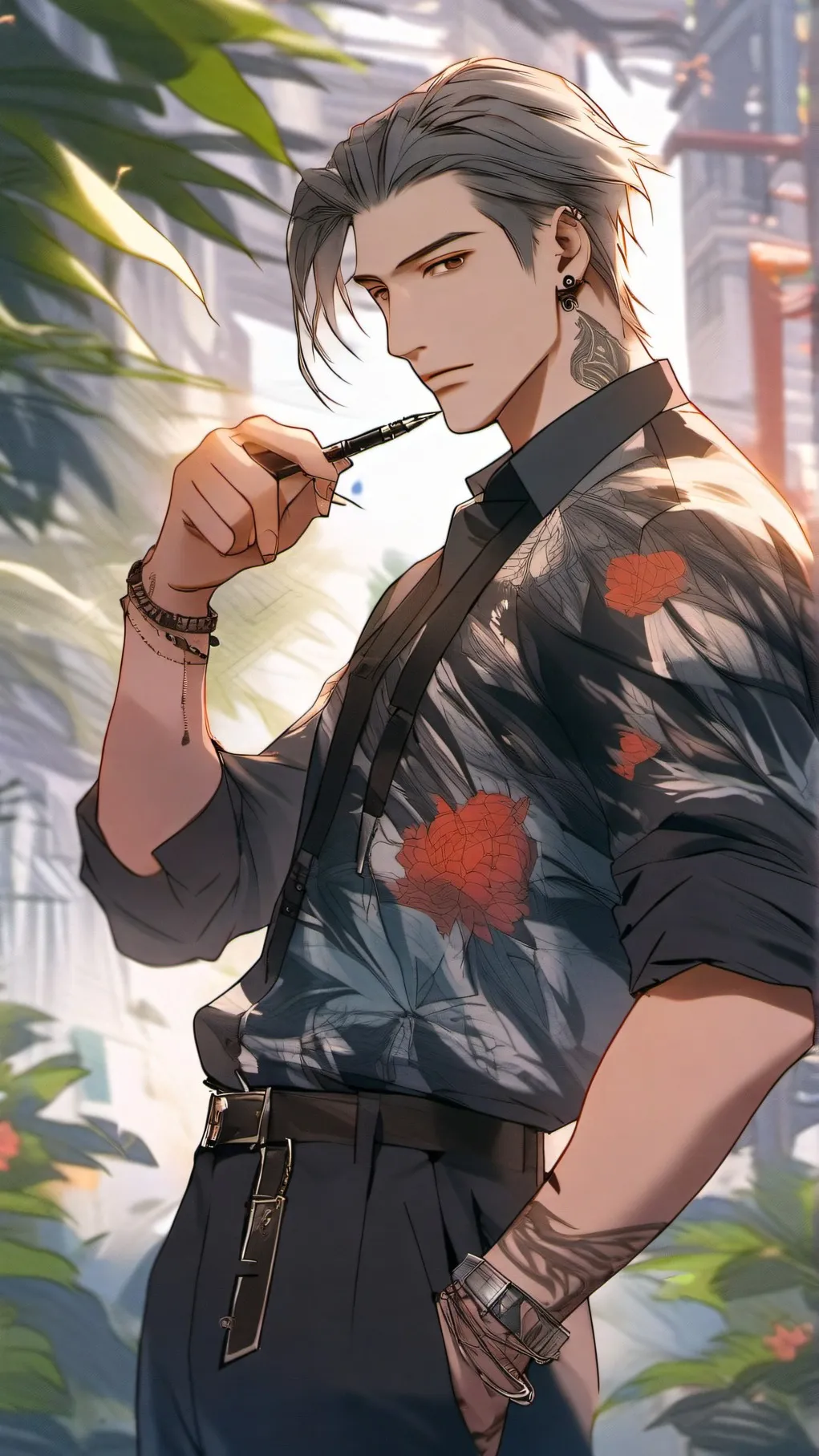 ai character: Carlos Avanti background