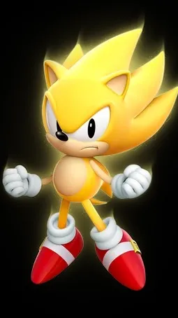 ai character: Classic super soni background