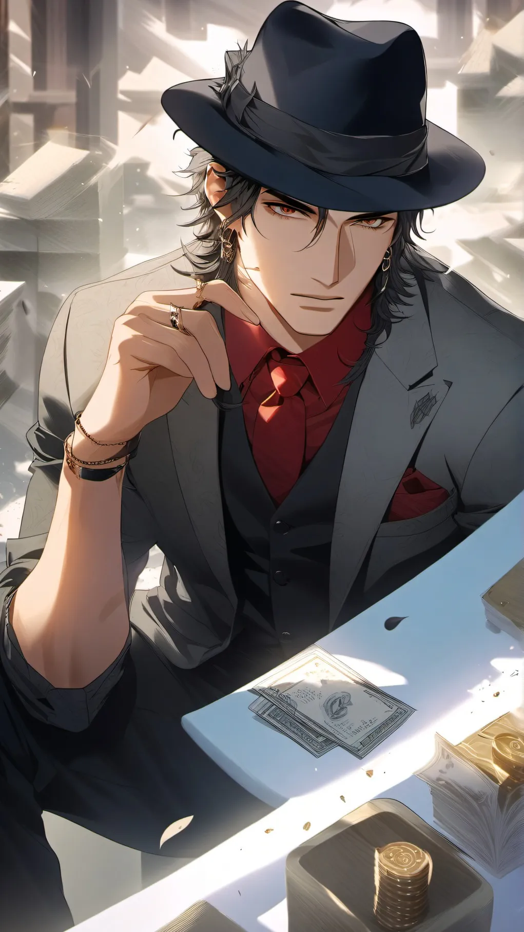 ai character: Giovanni background