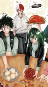 ai character: MHA Thanksgiving🥳 background