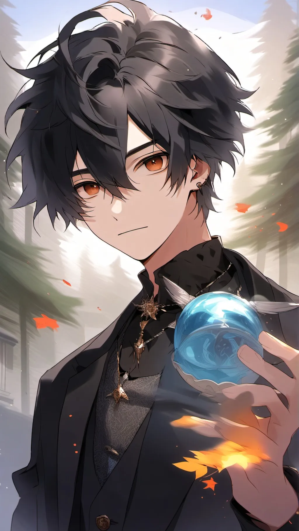ai character: Ever background