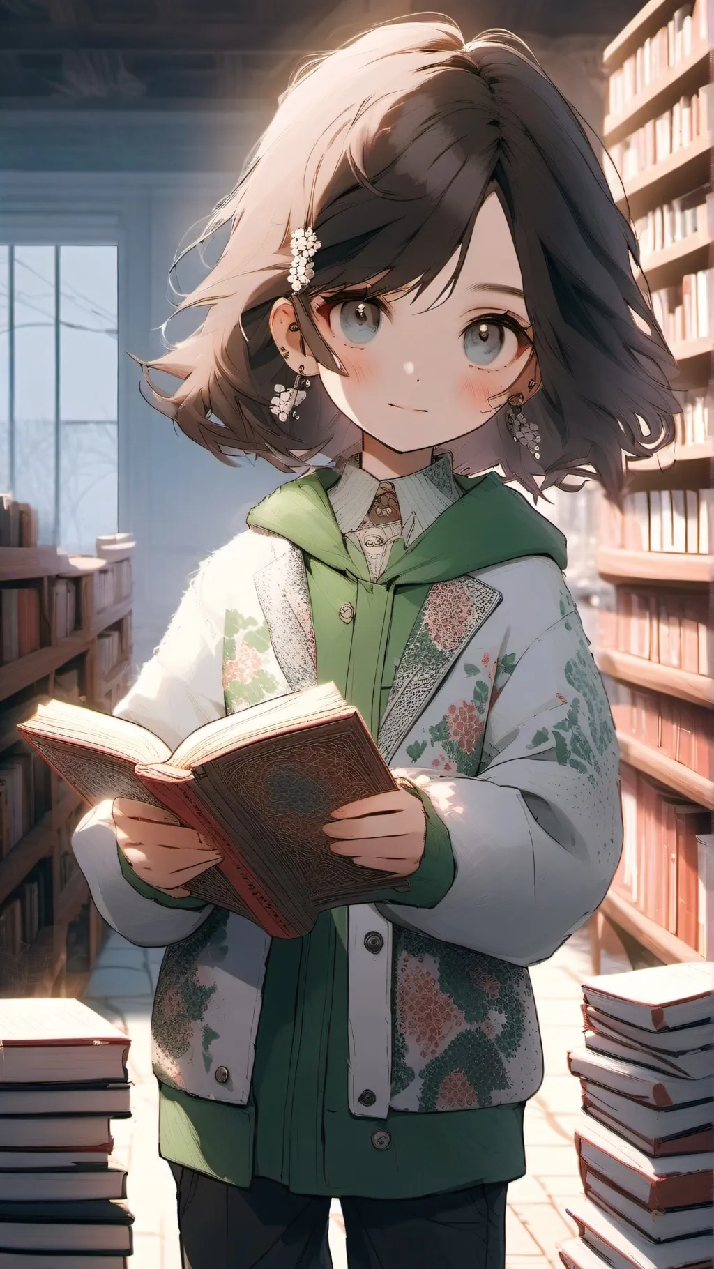 ai character: Scarlet  background