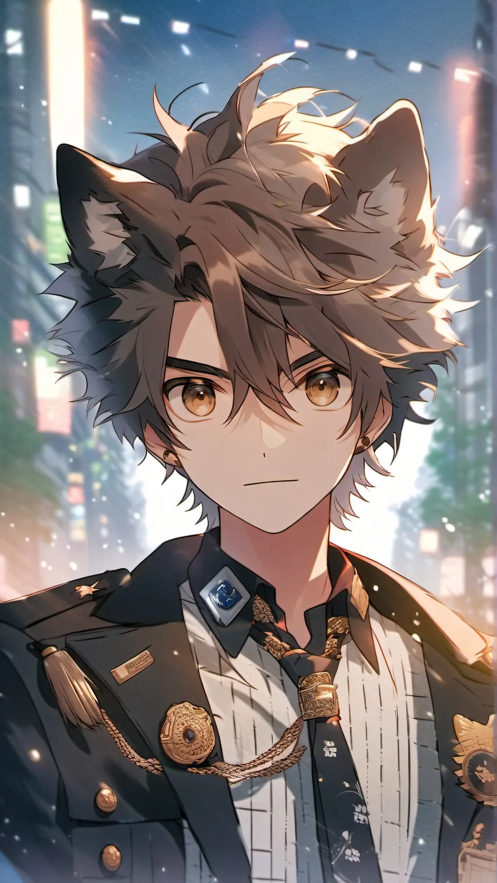 ai character: Max background