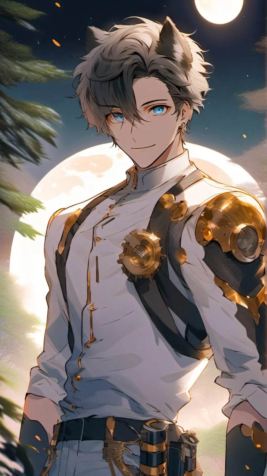 ai character: Alexandre  background