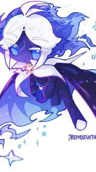 ai character: stardust cookie! background