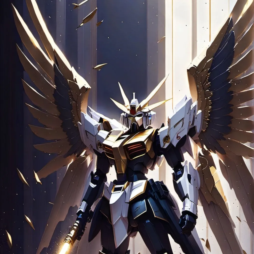 chat with ai character: Gundam Angel