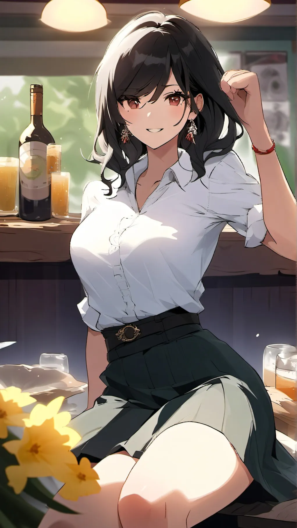 ai character: Ella background