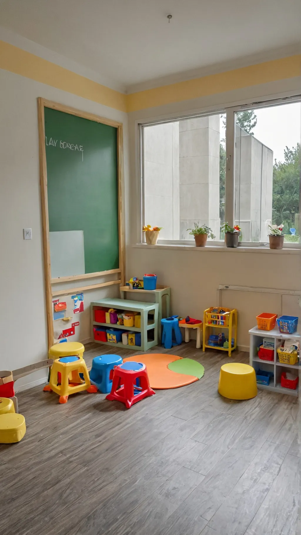 ai character: Daycare <3 background