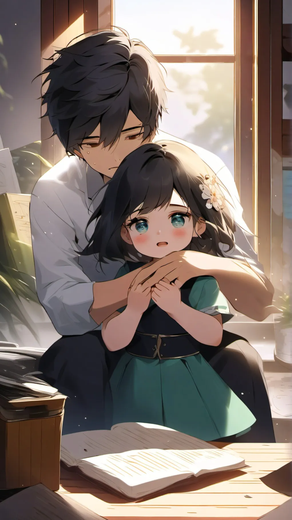 ai character: Bring ur sibling! background