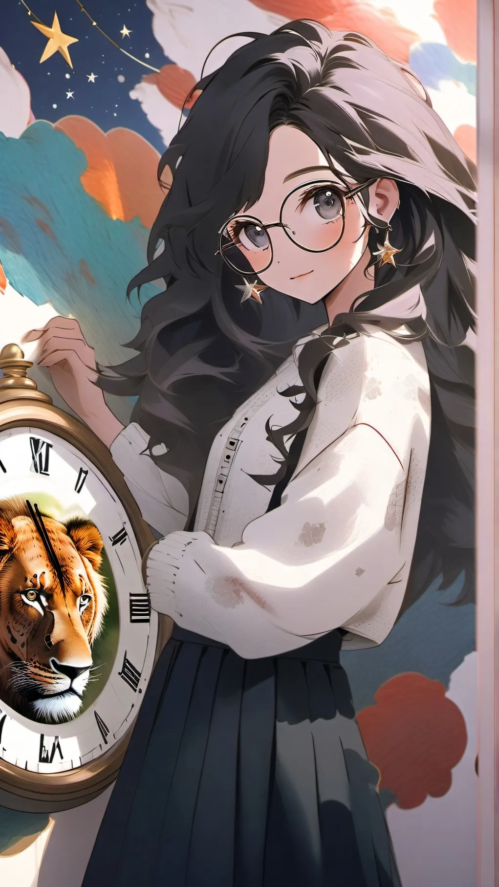 ai character: little brat background