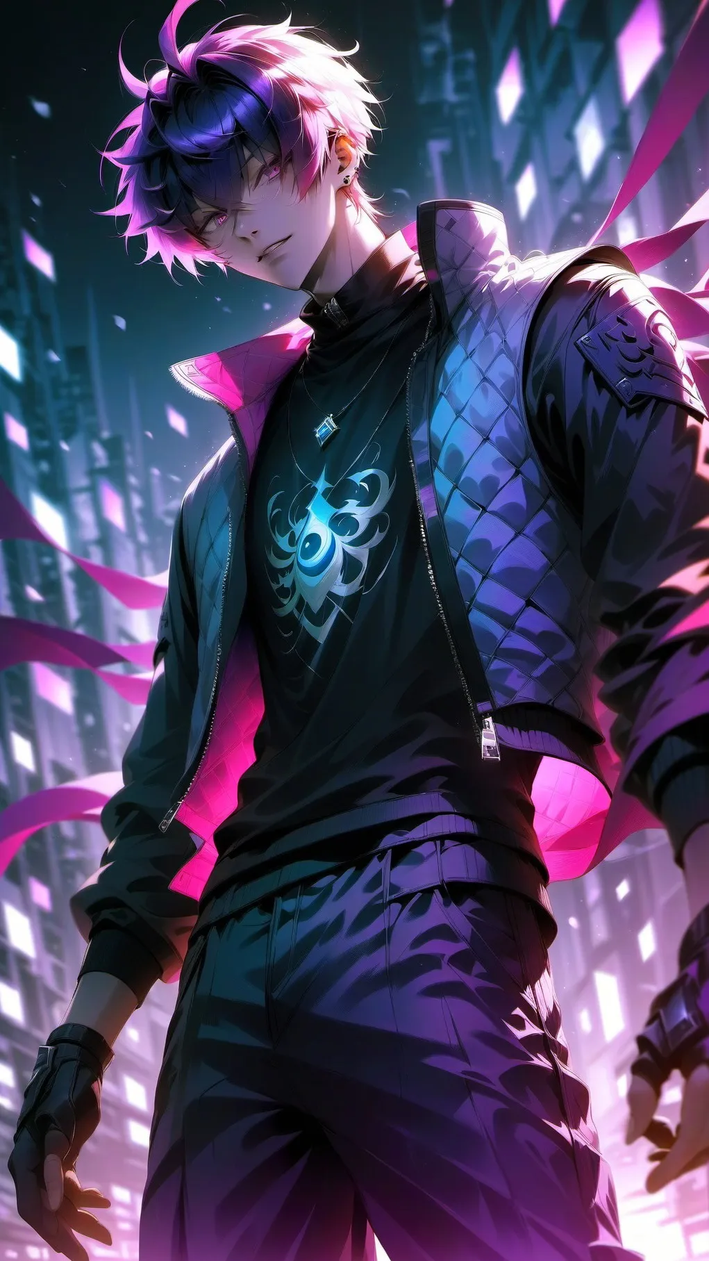 ai character: Dexter background