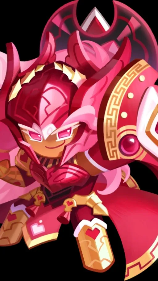 ai character: Hollyberry cookie background
