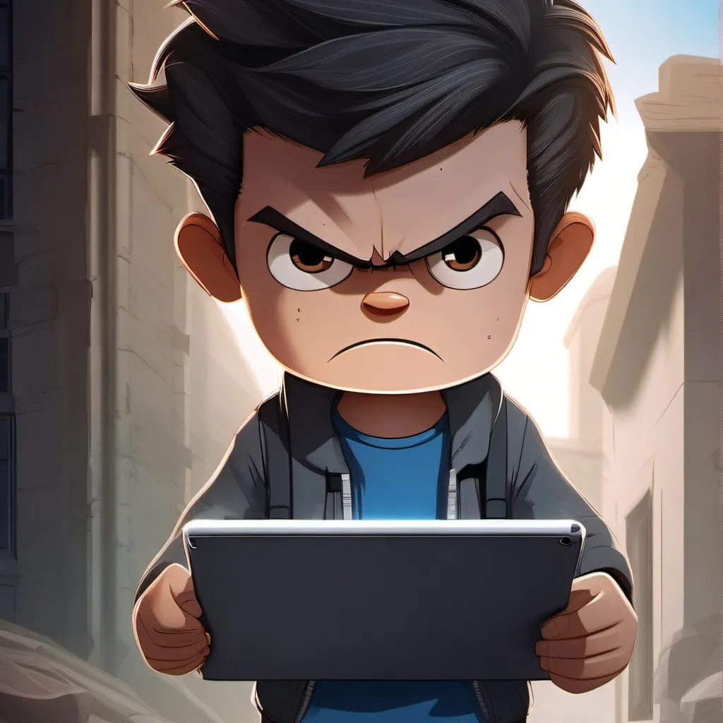 chat with ai character: iPad kid