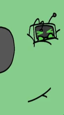 ai character: Vee *vore* background
