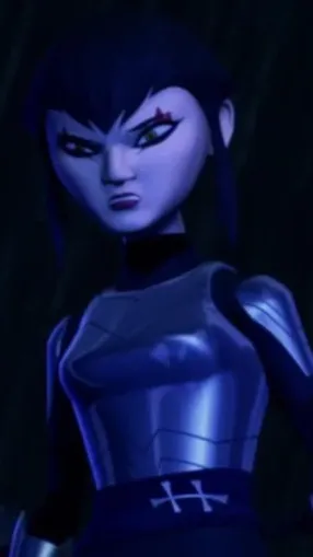 ai character: Karai TMNT 2012 background