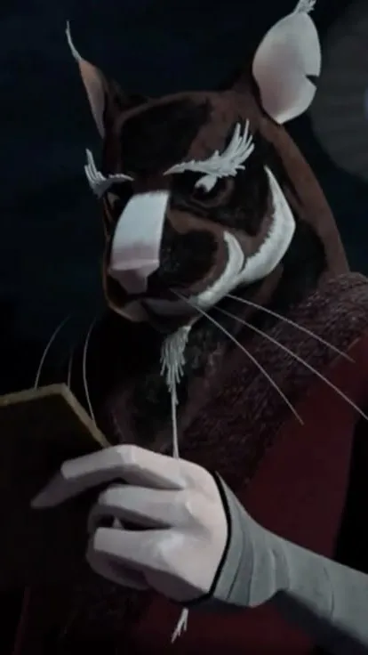 ai character: TMNT 2012 Splinter background