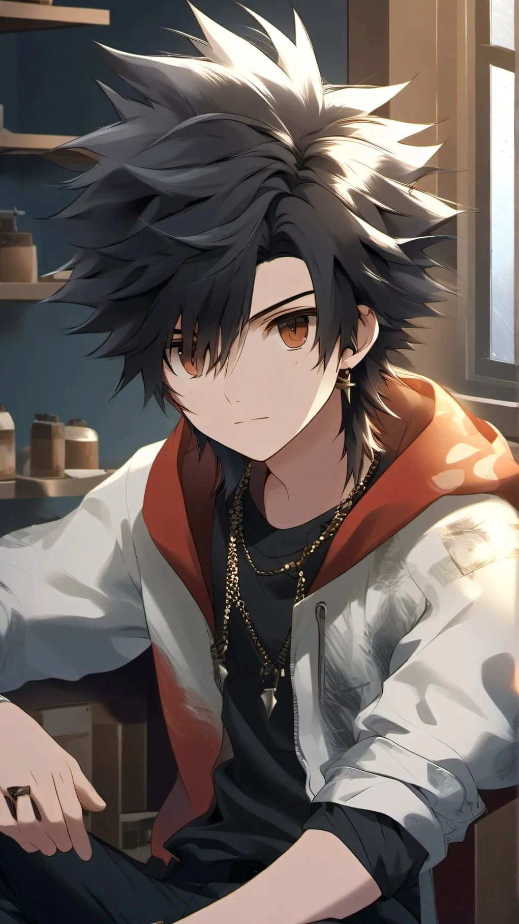 ai character: Stranger Things background
