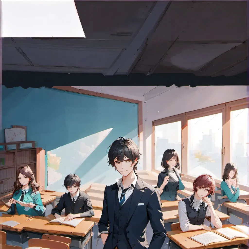 chat with ai character: Your hot teacher