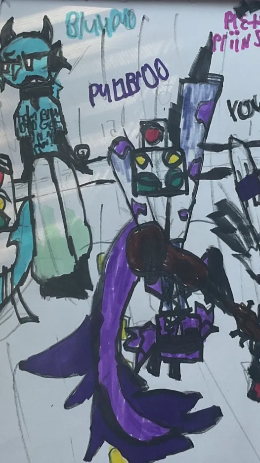 ai character: The C00Lling + oc background