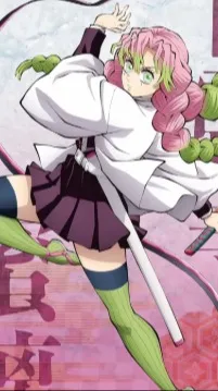 ai character: mitsuri kanroji background