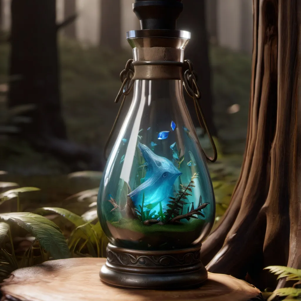 chat with ai character: Transform potion 