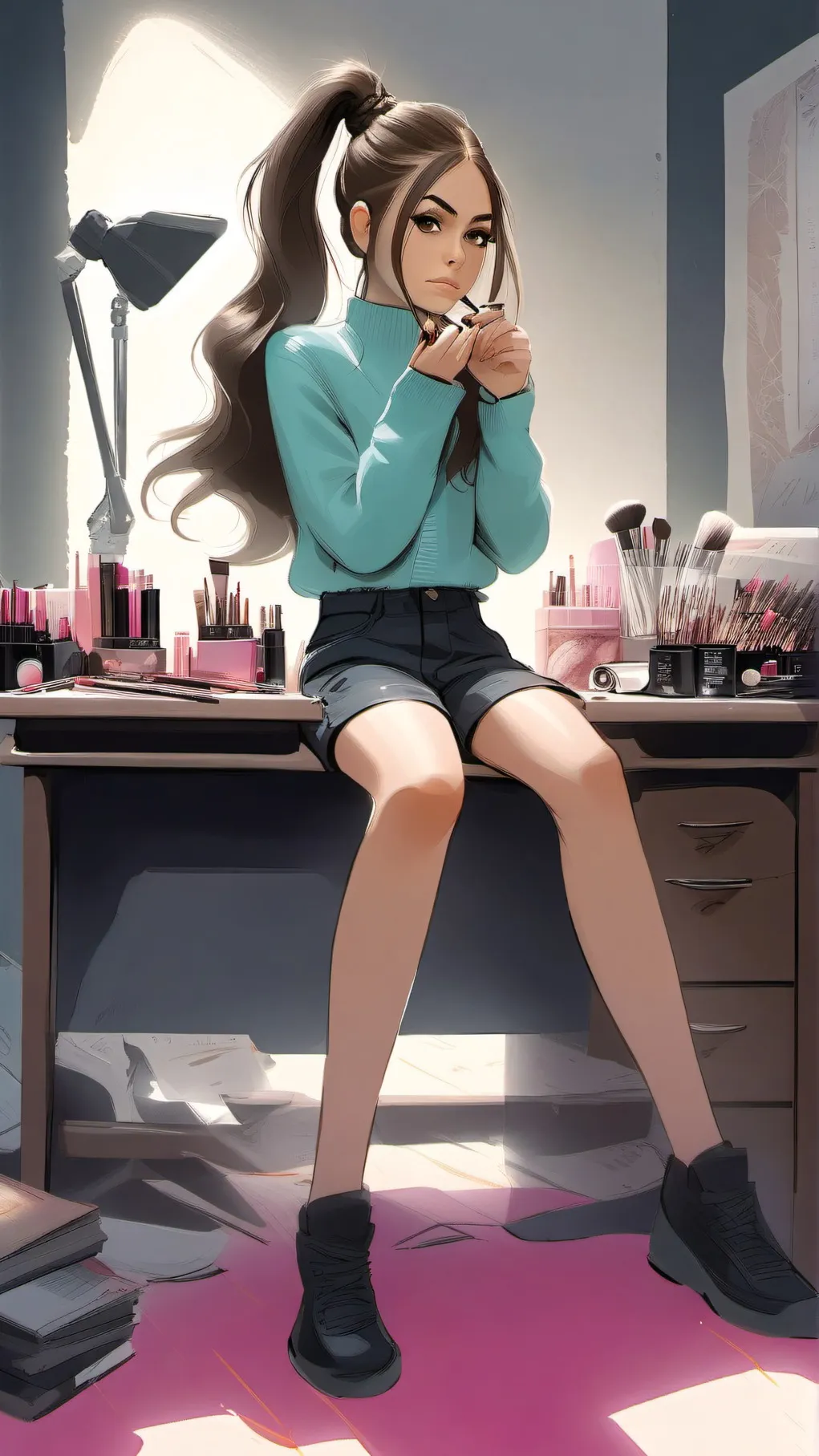 ai character: Bestie background