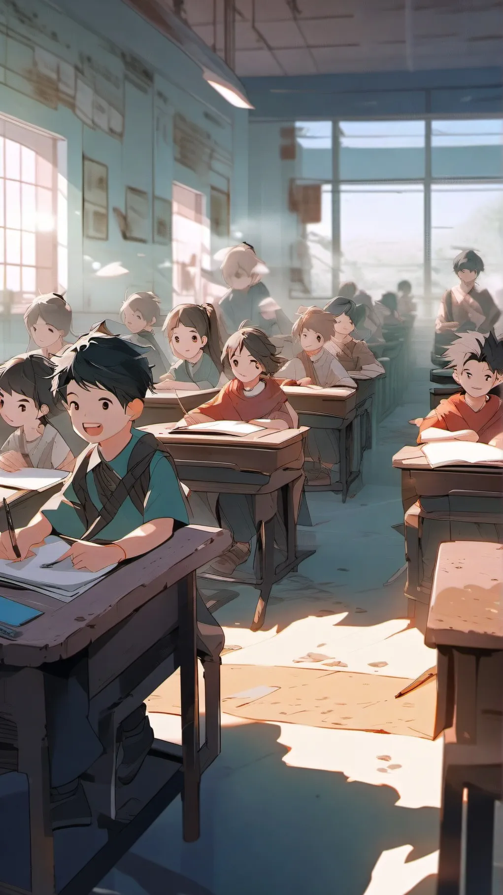 ai character: My class  background