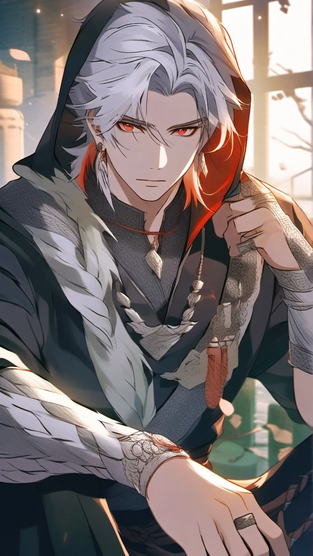 ai character: Kael background