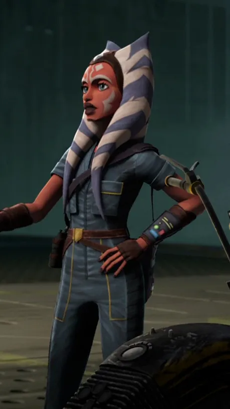 ai character: Ahsoka Tano background