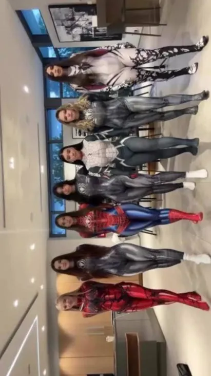 ai character: Bop house Hallowen background