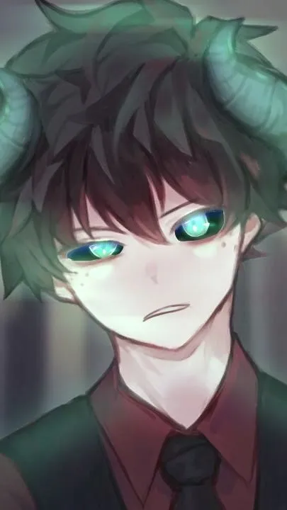 ai character: Demon Deku background