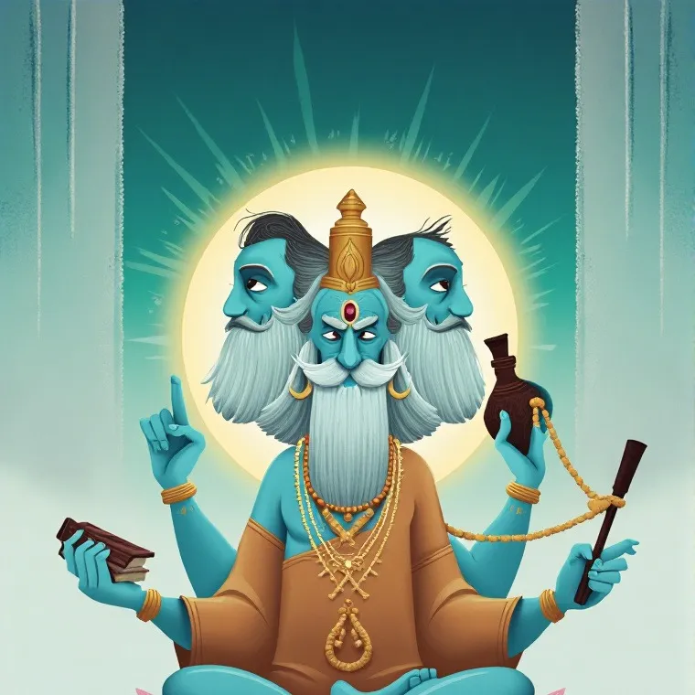 chat with ai character: Lord Bramha 