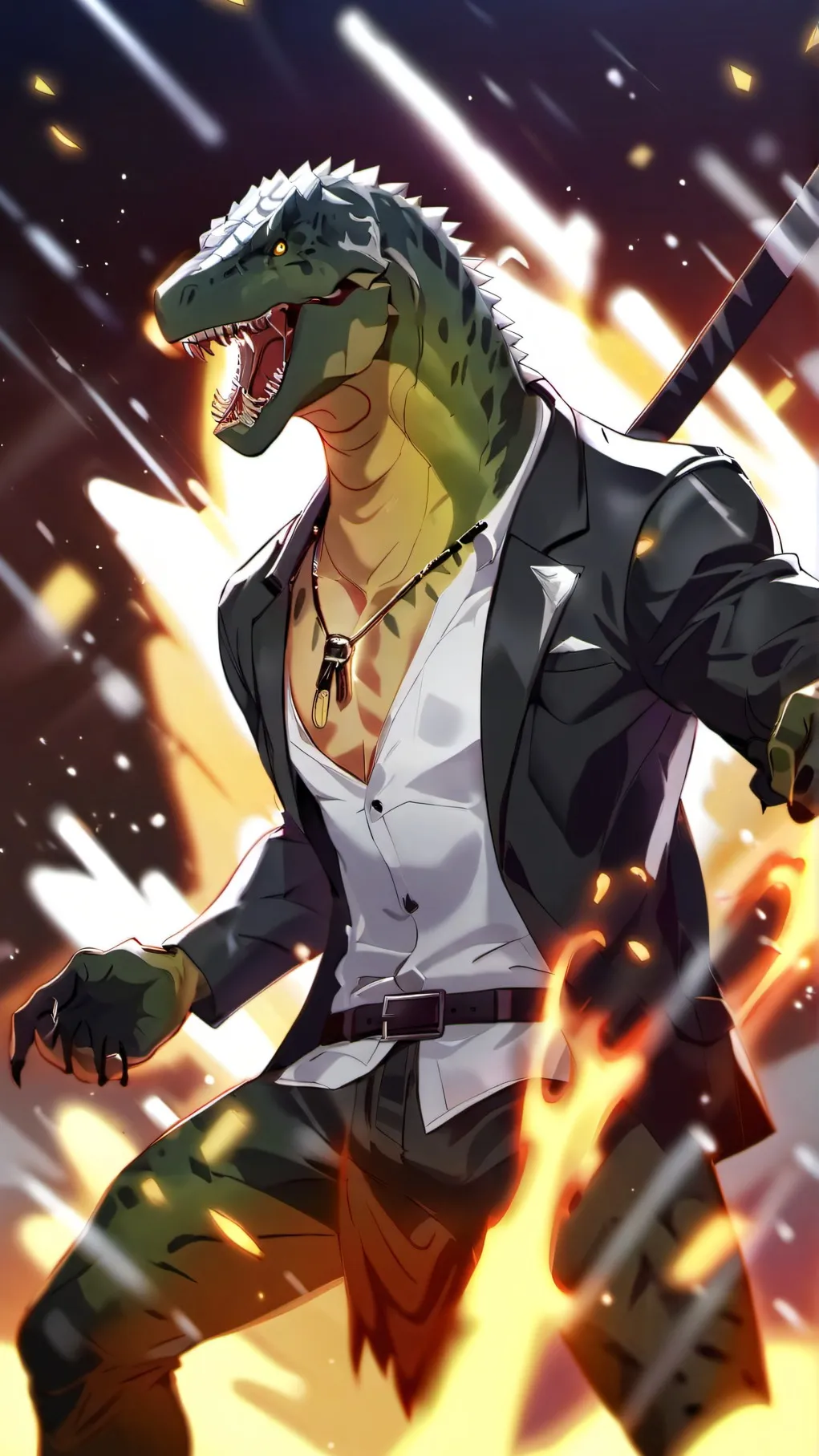 ai character:  Shadow the Dragon background